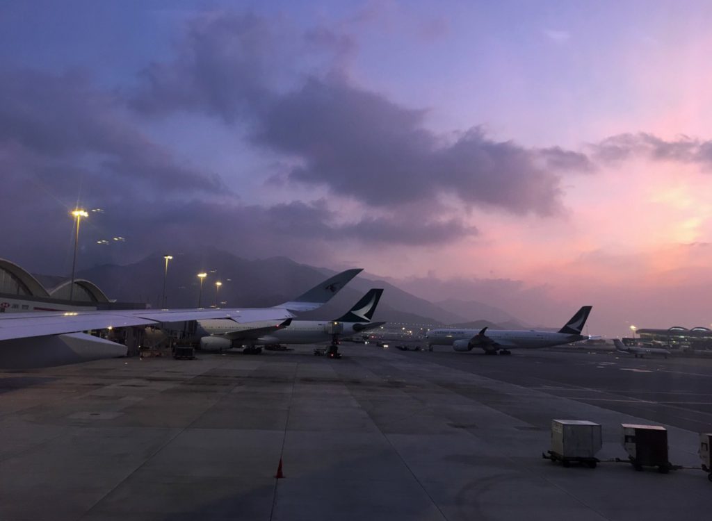 搭乘卡達香港轉機✈️杜哈哈馬德國際機場飛西班牙巴塞隆納 7